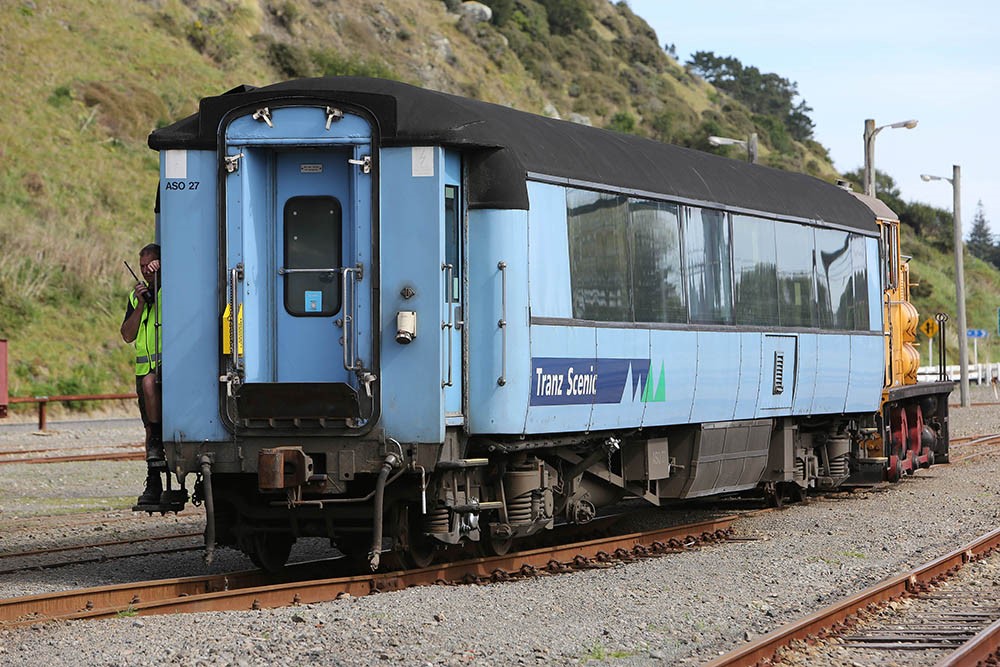 ASO27 after arriving at Paekakariki.