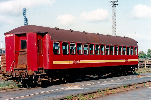 A56544 in CityRail livery. Auckland 1992.
