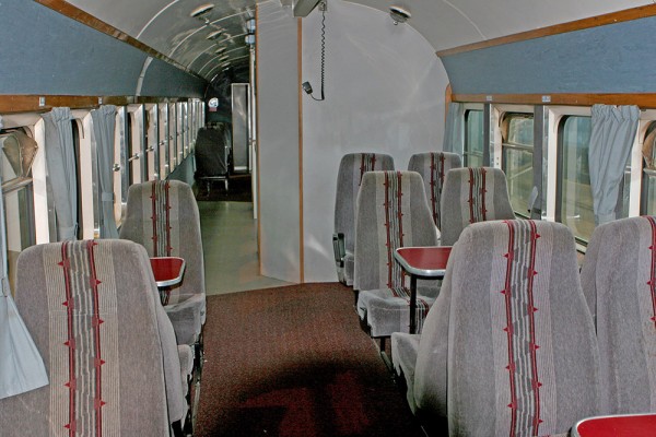 Cafe car interior