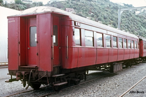 AA1618 waiting to be transferred to Paekakariki. Sept 1982
