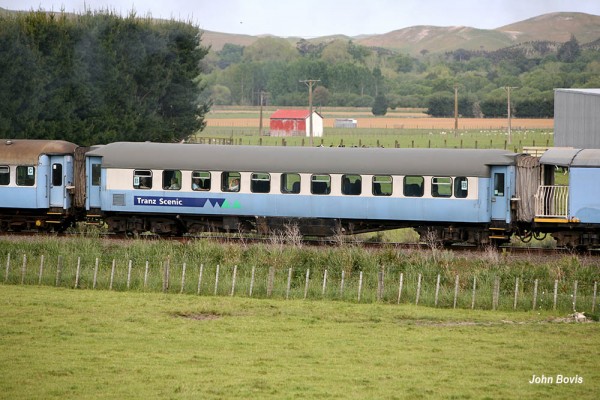 A3022 on a tour train.  Oct 2012