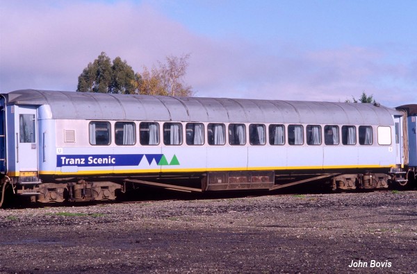 oldr ailway carriage at Masterton