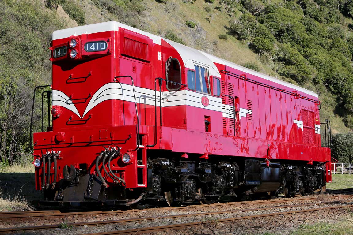 Da1410 after restoration at Paekakariki